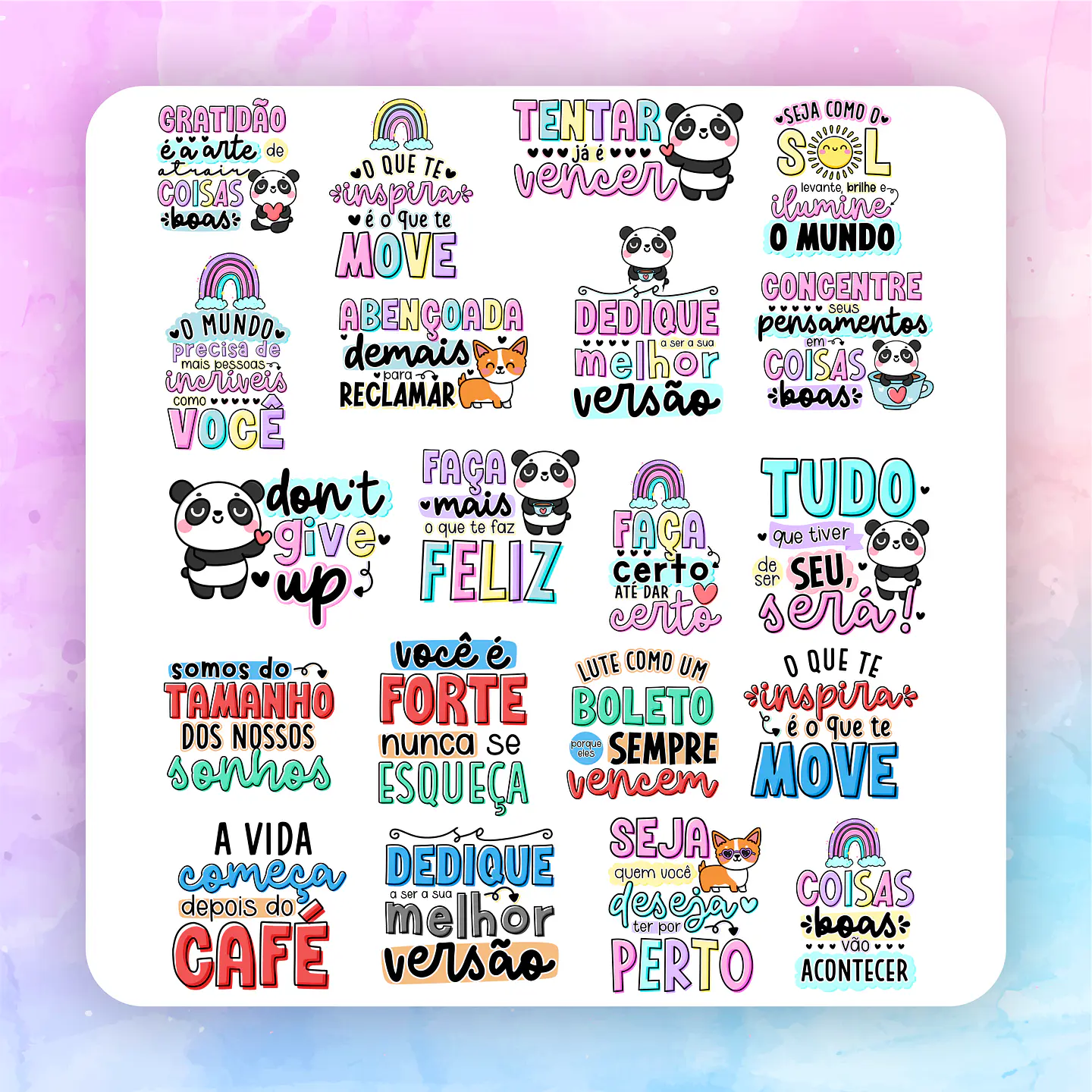 Kit Digital Amorzinhos Completo em Png 4