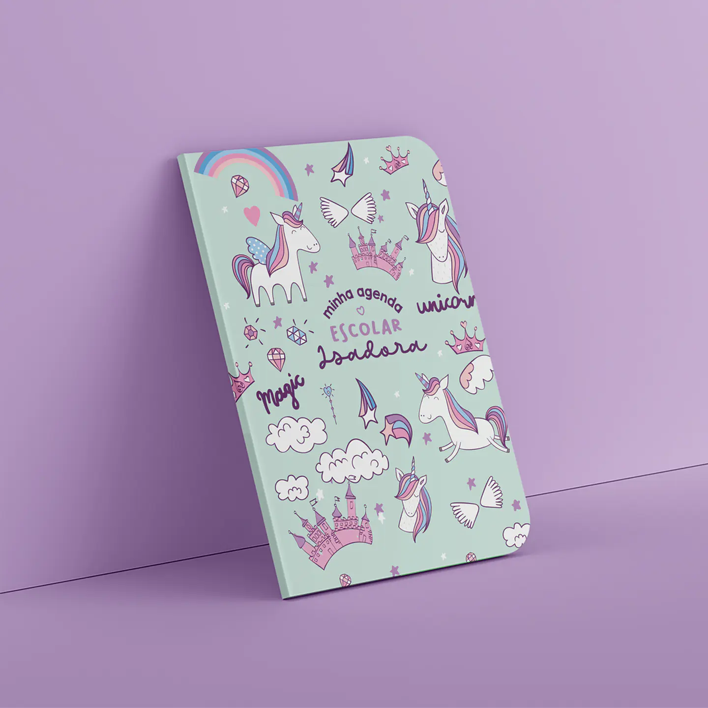 Arte para Capa Agendas Escolares em Jpg + Pdf 5