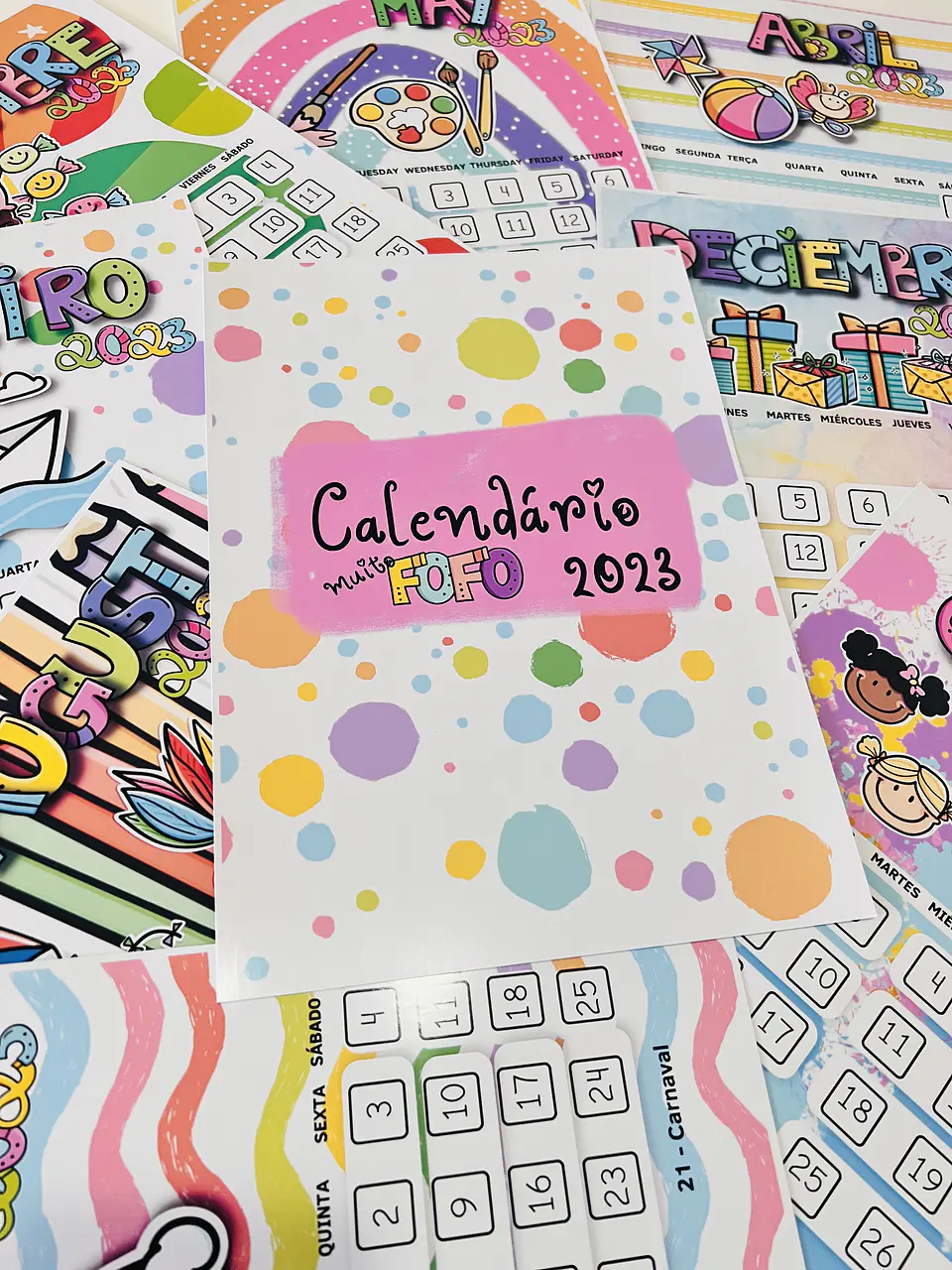 Arquivo Atividade Calendário Infantil em Pdf 3