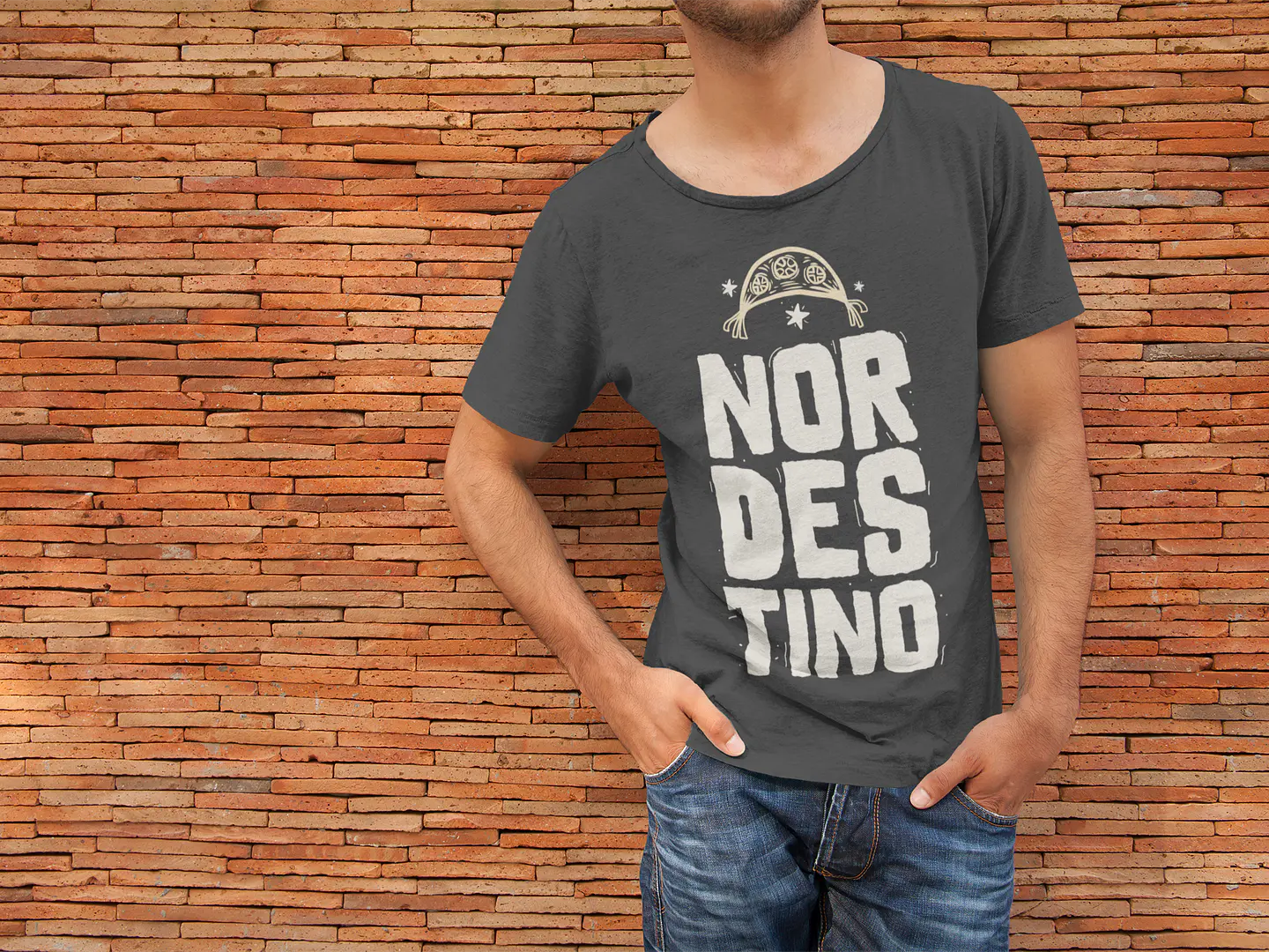 Arte Estampas Camisas Frases Nordestino Arretado em Png  3