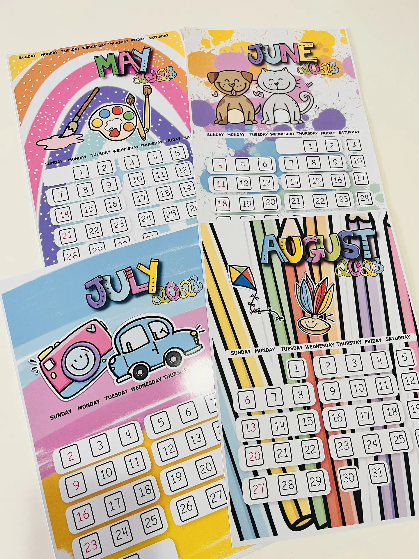 Arquivo Atividade Calendário Infantil em Pdf 5