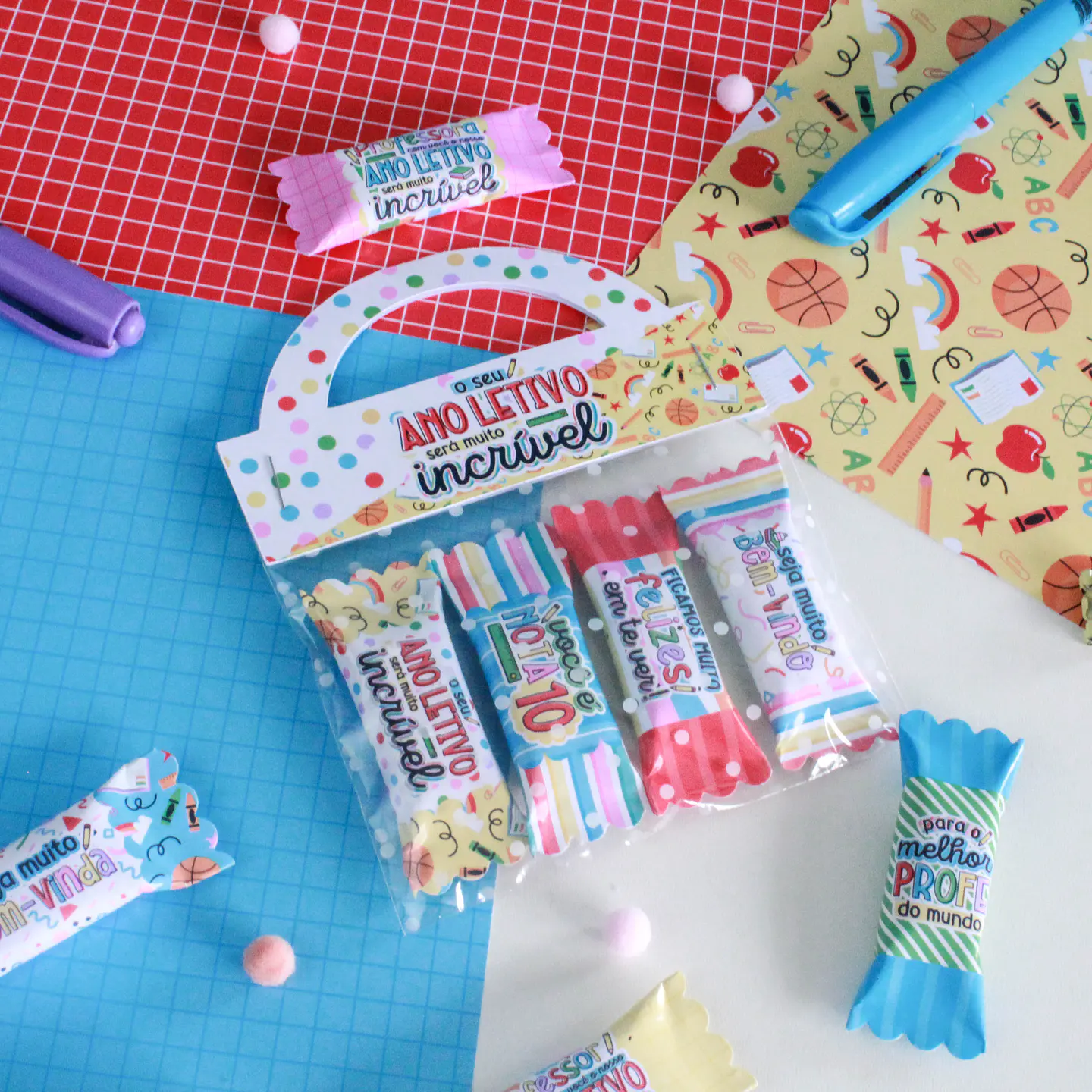 Kit Digital Mimos Escolares Pronto para Imprimir 10