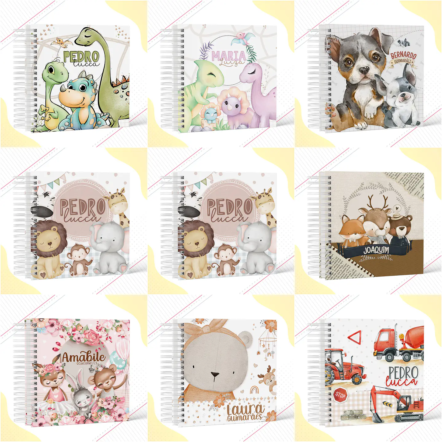 Pacote Agendas Escolares + Etiquetas Volta as Aulas Arquivos em Pdf  1