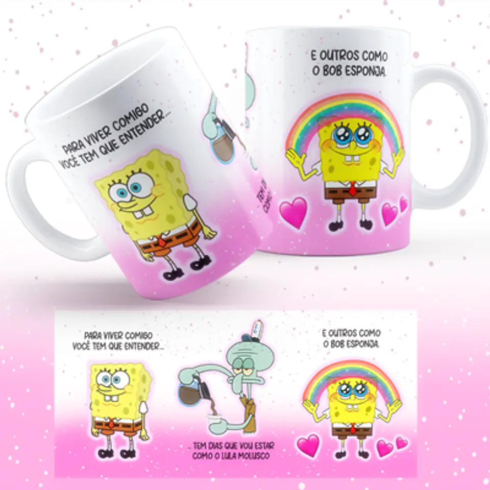 Artes para Caneca Frases Animadas Personagens em Jpg 7