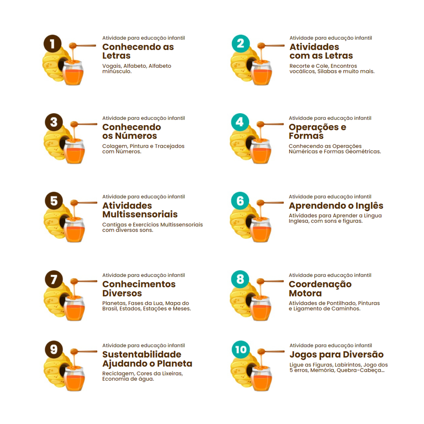 Recursos Pedagógicos Atividades Escolares - Arquivos Prontos  3