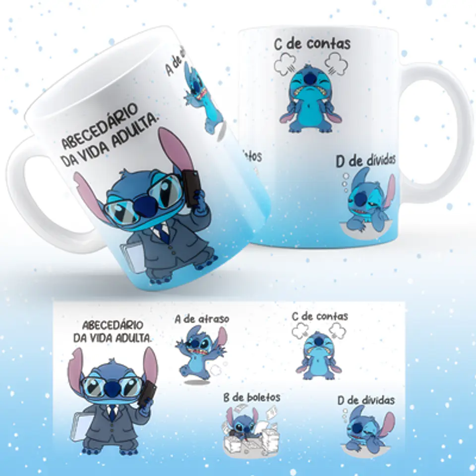 Artes para Caneca Frases Animadas Personagens em Jpg 11