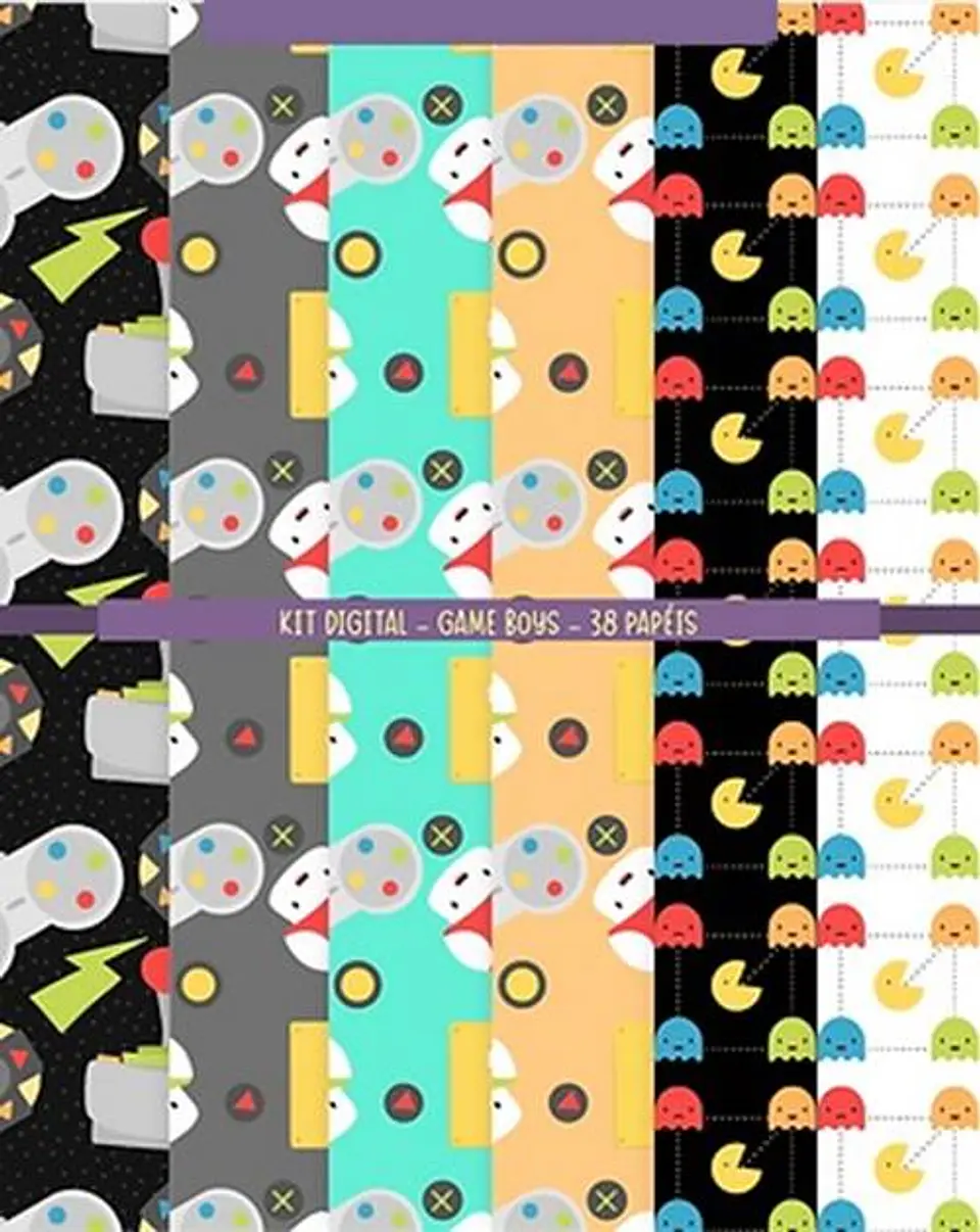 Kit Digital Game Boys sem fundo Png   3