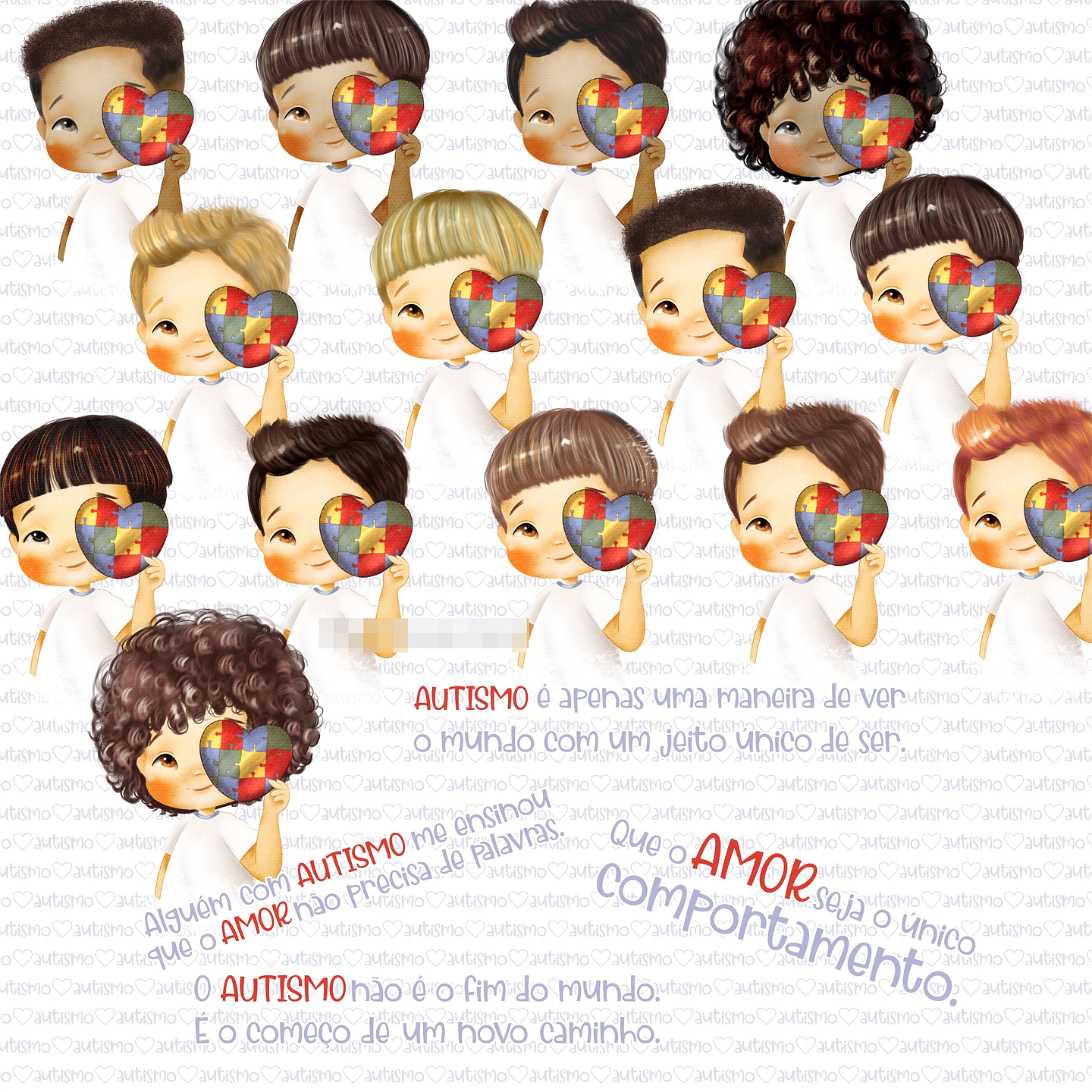 Kit Digital Autismo sem fundo Png   2