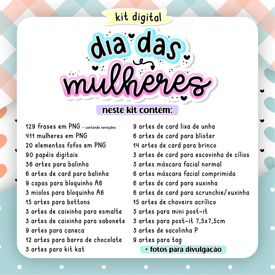 Kit Digital Dia das Mulheres 2023   2