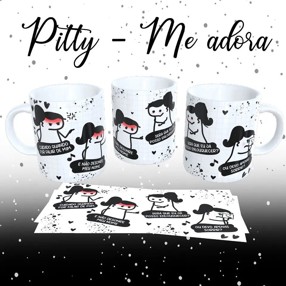 Artes para Caneca Frases Engraçadas Personagens em Jpg  6