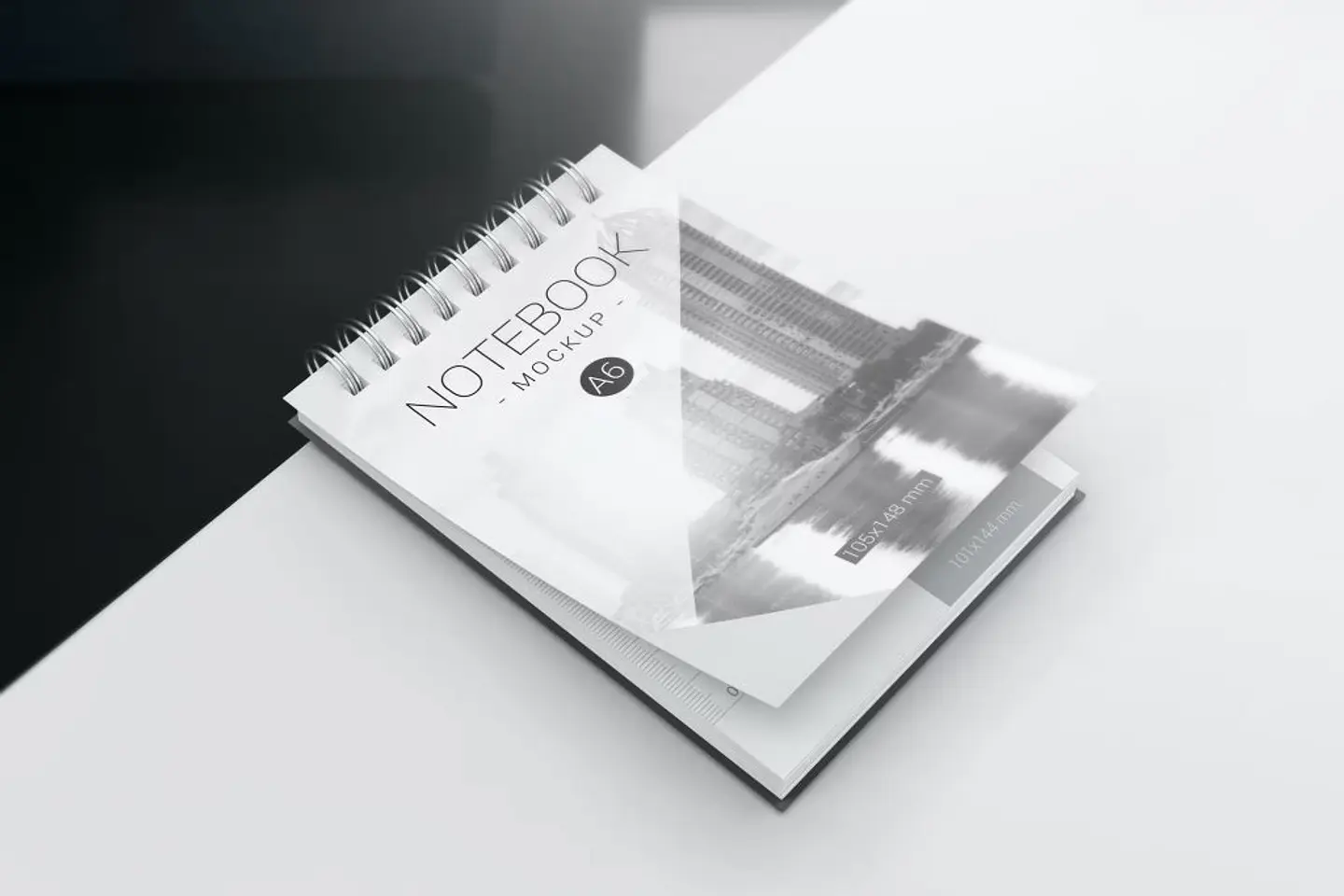 Mockup para Agenda Bloquinho Modelo 6 em Photoshop 1