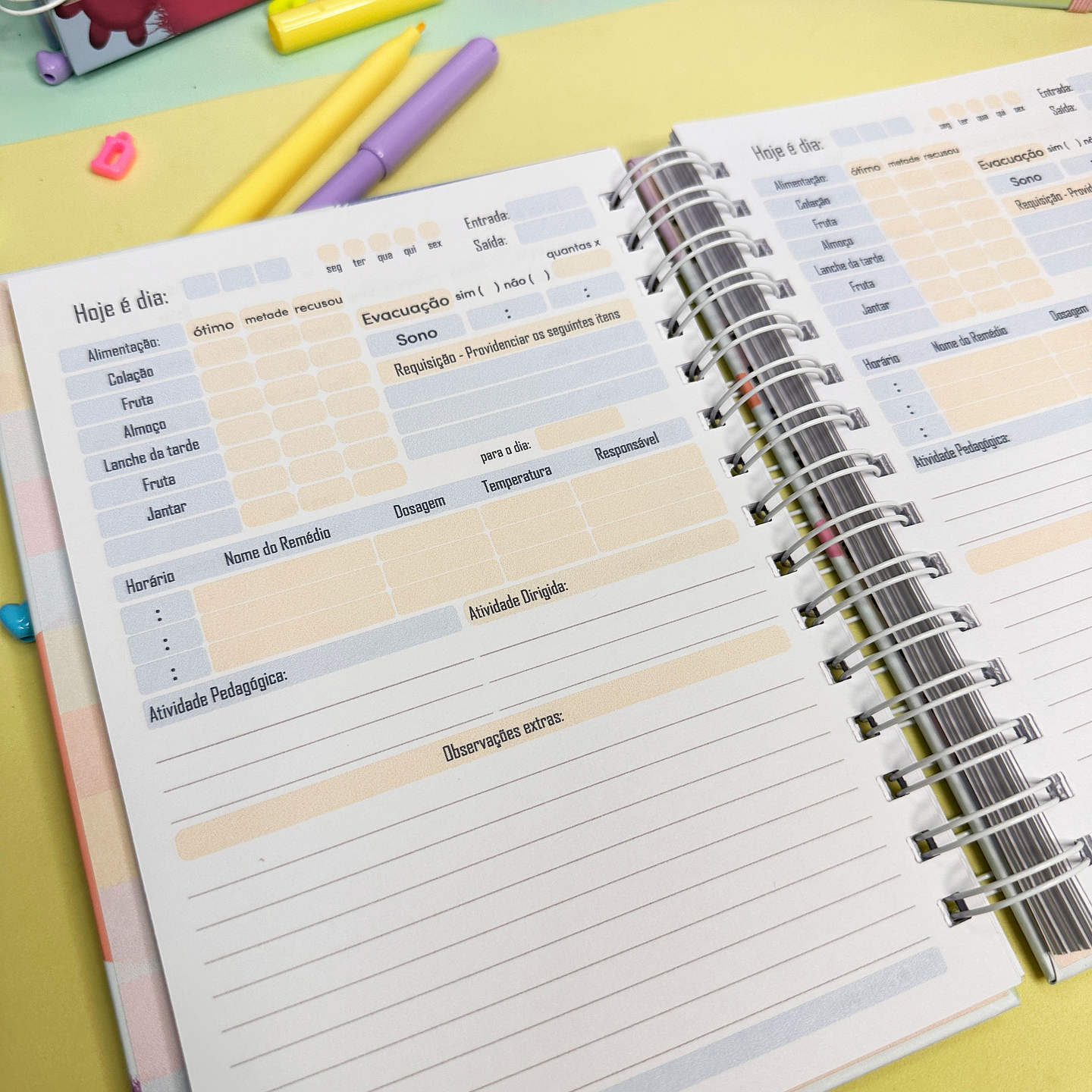 Coleção Agenda Bichinhos Volta as aulas 2023 em Pdf   13