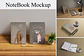 Mockup para Agenda Bloquinho Modelo 6 em Photoshop - Thumbnail 4