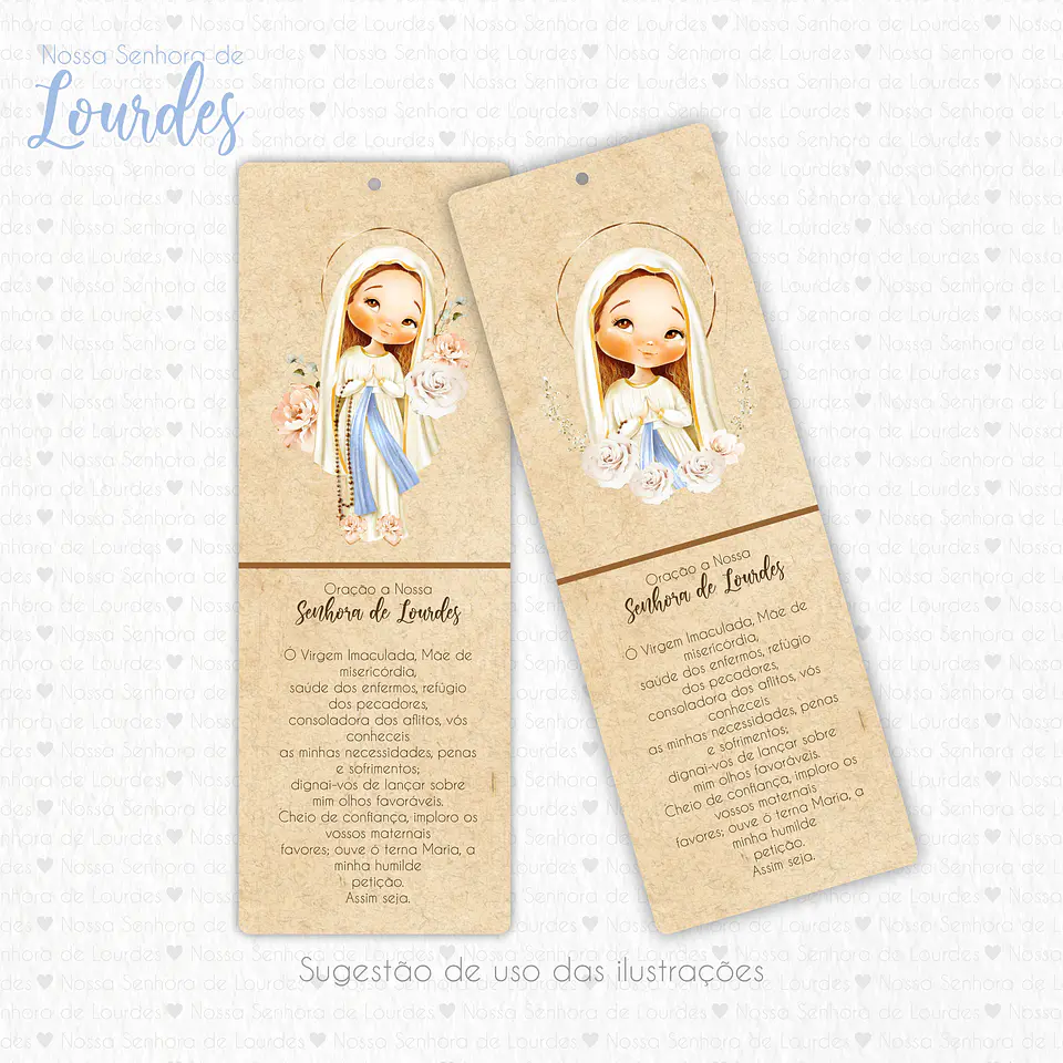 Kit Digital Santinhos Aquarelados V2 em Png  3