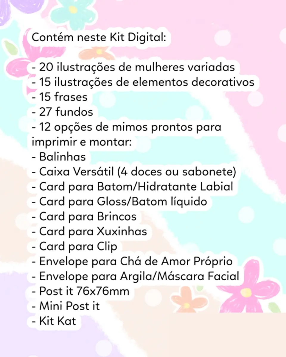 Kit Digital Dia das Mulheres 2023  2