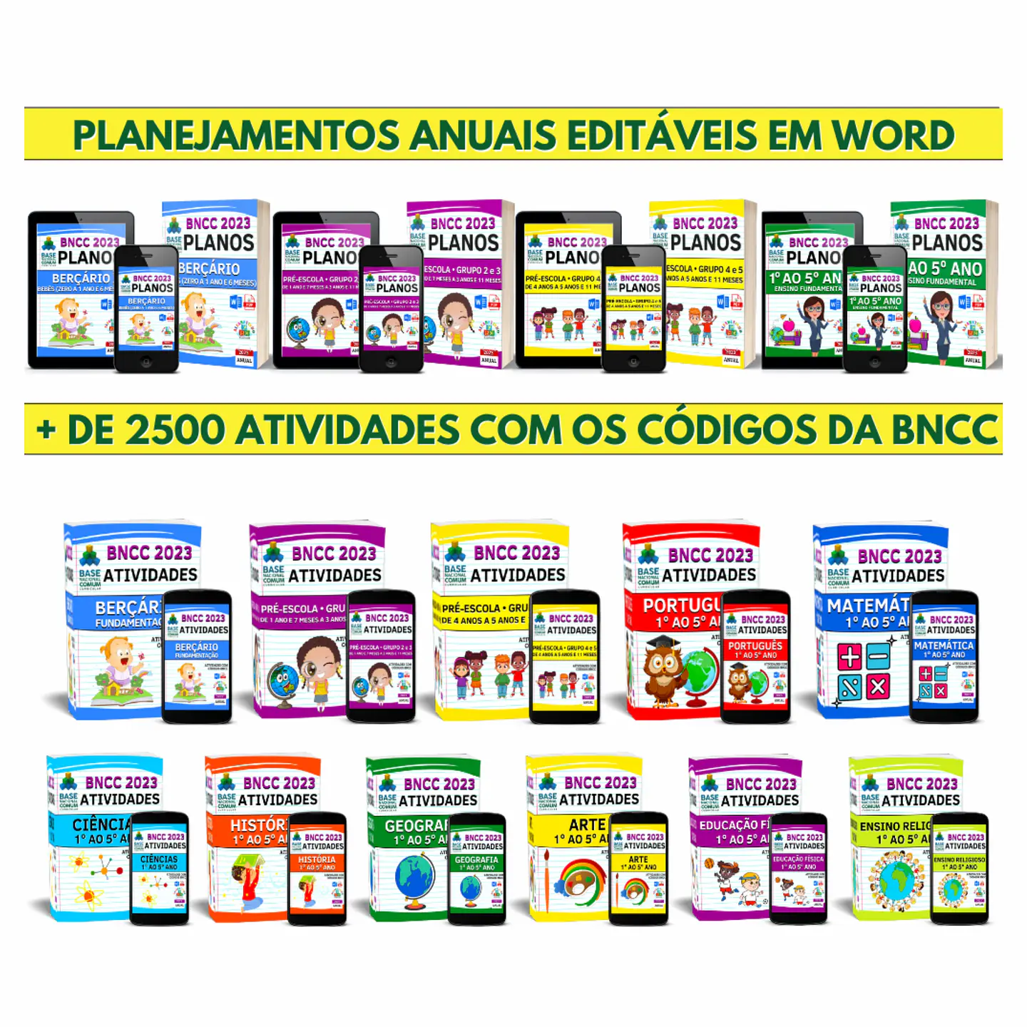 Planos de Aulas Planejamento Educação Infantil 2023 BNCC 3