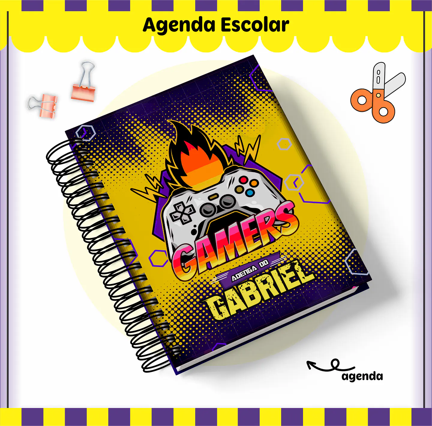 Coleção Agendas Volta as aulas Completo 2023 em Pdf  12