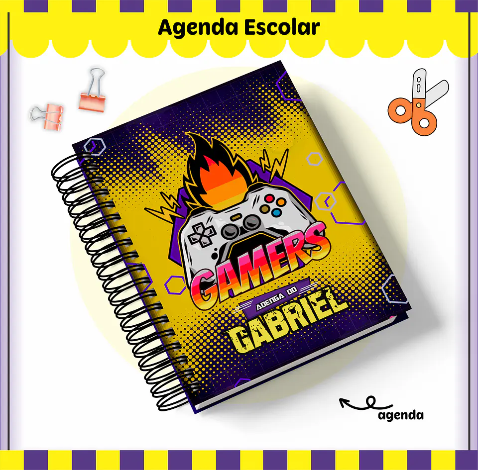 Coleção Agendas Volta as aulas Completo 2023 em Pdf  12