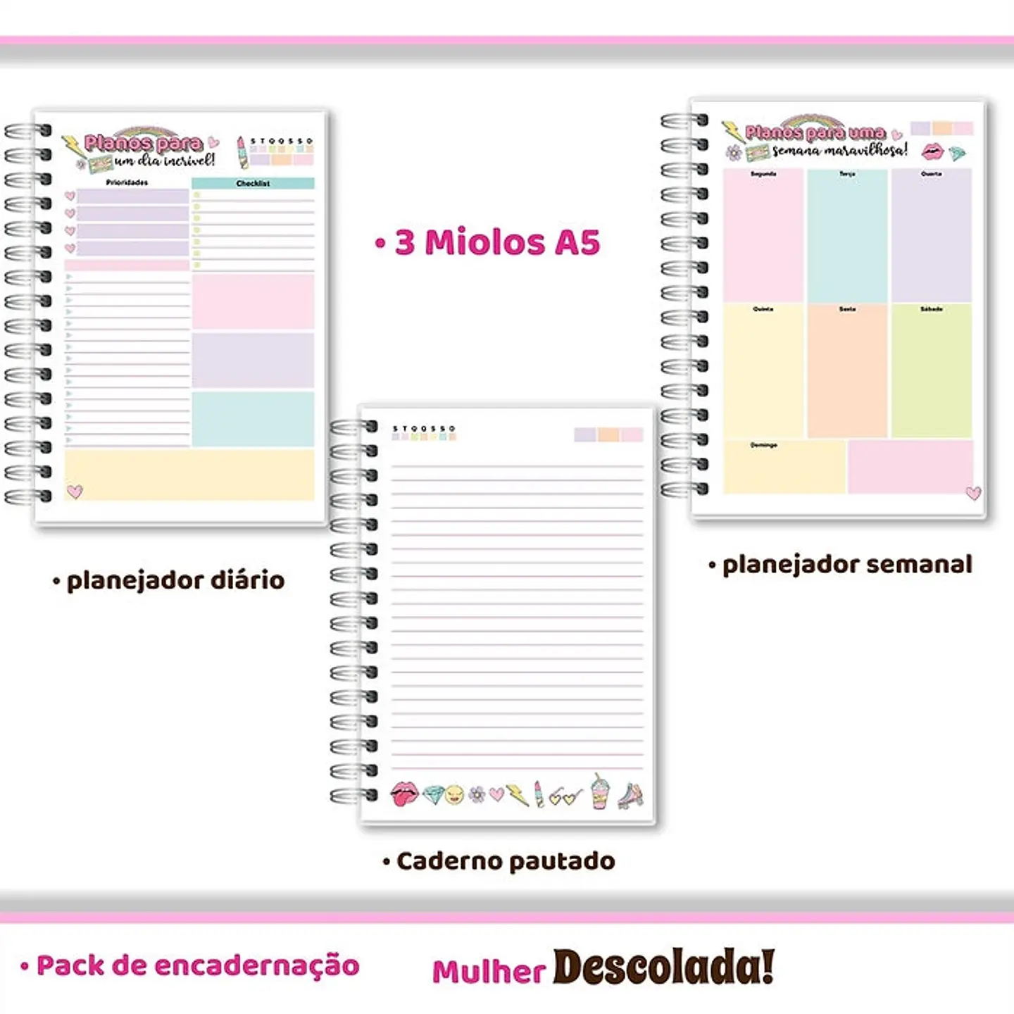 Combo Mulher Descolada Dia da Mulher Completo 6