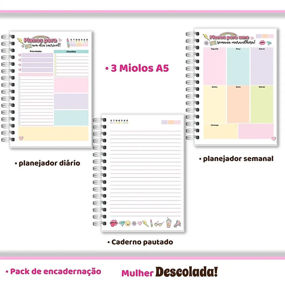 Combo Mulher Descolada Dia da Mulher Completo 6