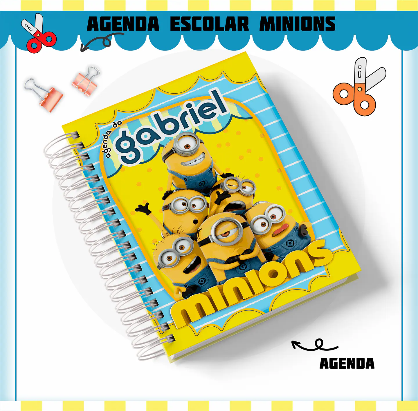 Coleção Agendas Volta as aulas Completo 2023 em Pdf  13