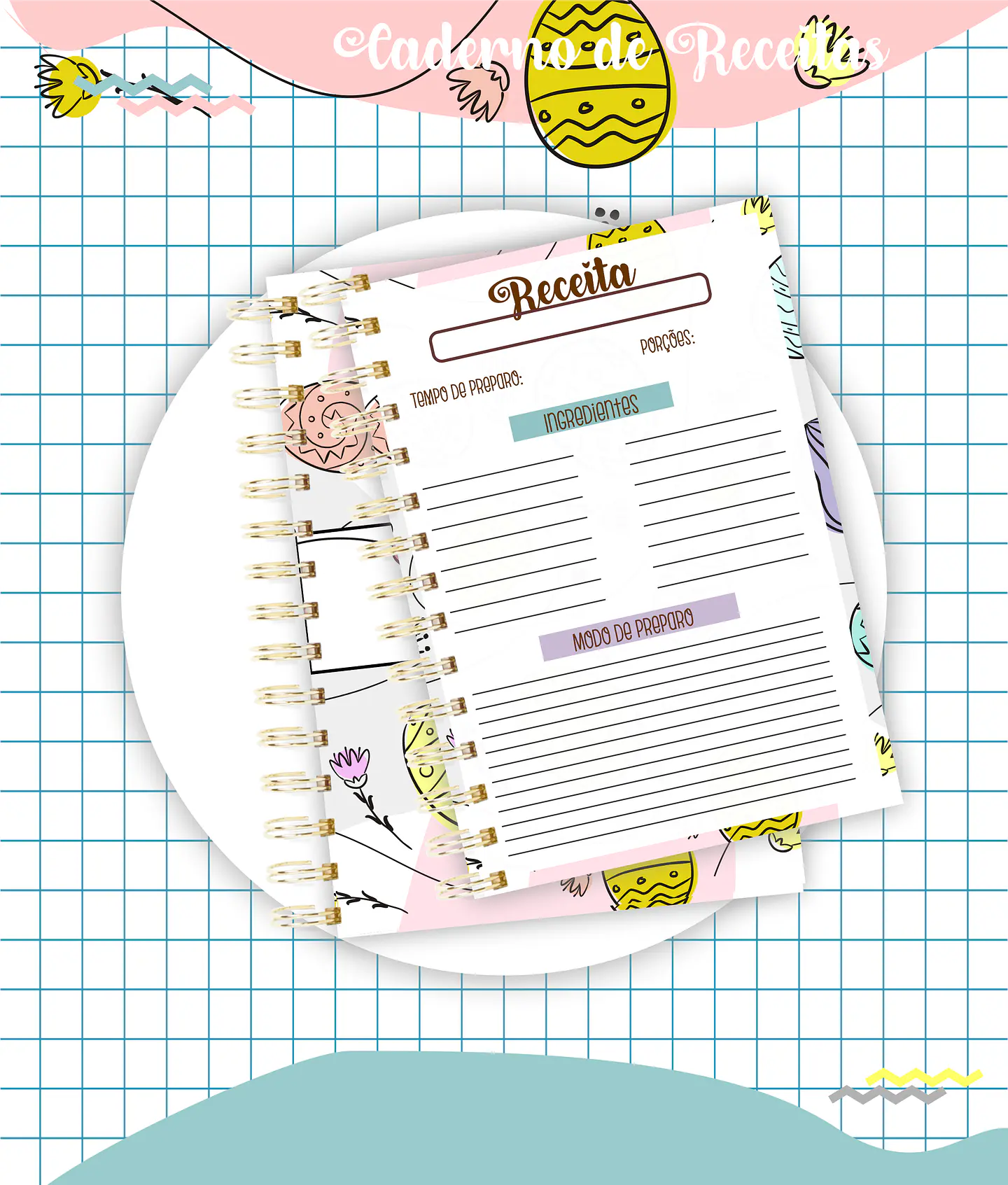 Arquivos Caderno de Pedidos e Receitas Pascoa em Pdf 2