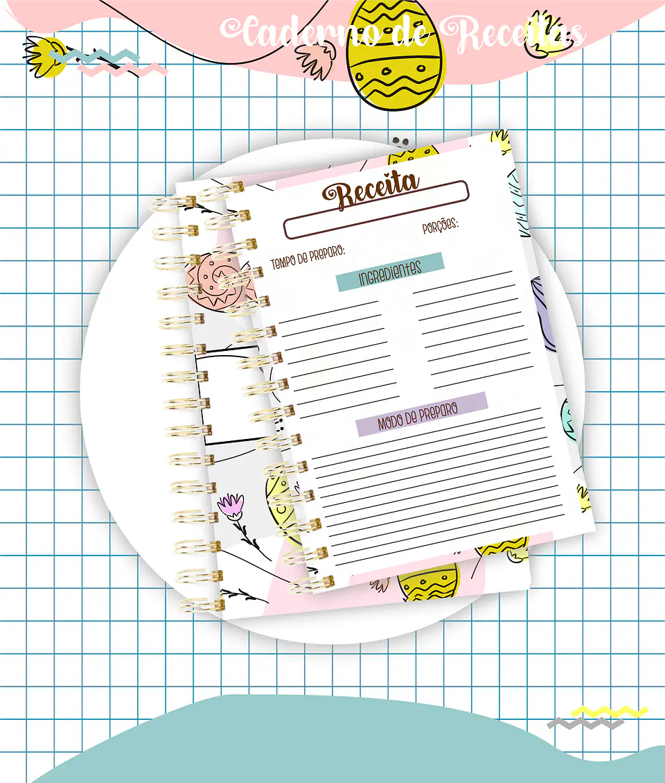 Arquivos Caderno de Pedidos e Receitas Pascoa em Pdf 2