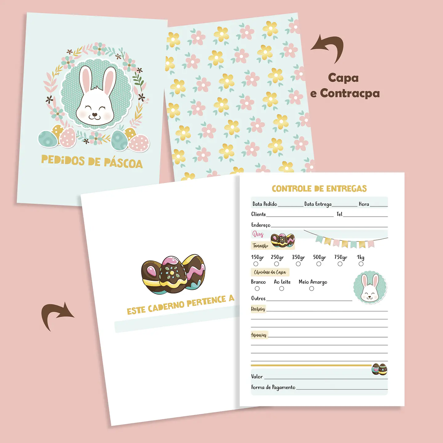 Arquivos Caderno de Pedidos e Receitas Pascoa em Pdf 3