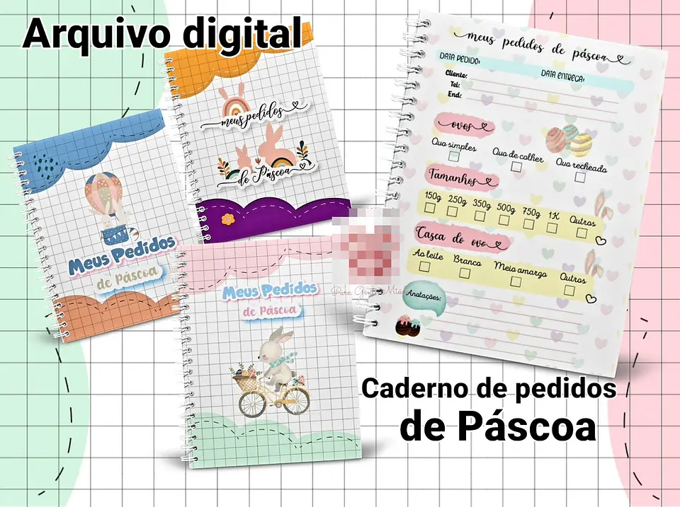 Arquivos Caderno de Pedidos e Receitas Pascoa em Pdf 4