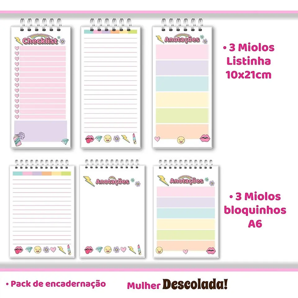 Combo Mulher Descolada Dia da Mulher Completo 11