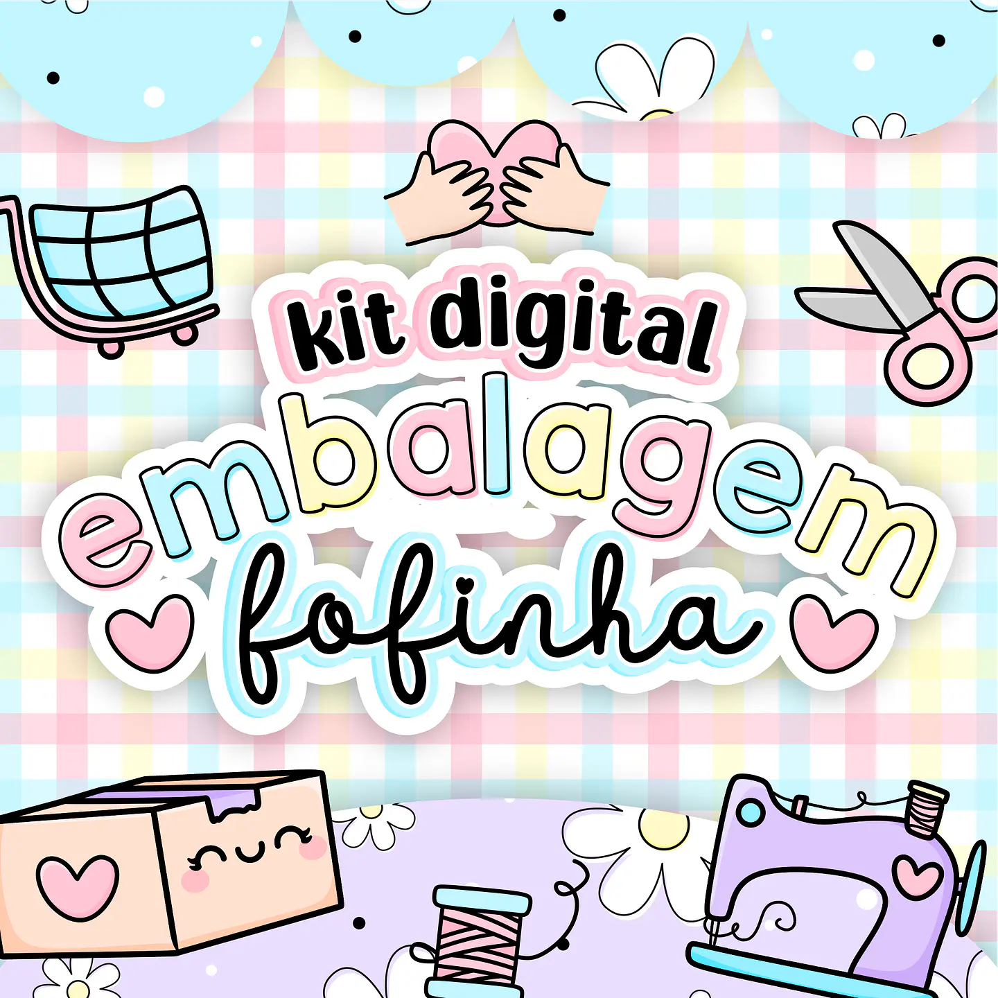 Kit Digital Embalagens Fofinhas em Jpg  1