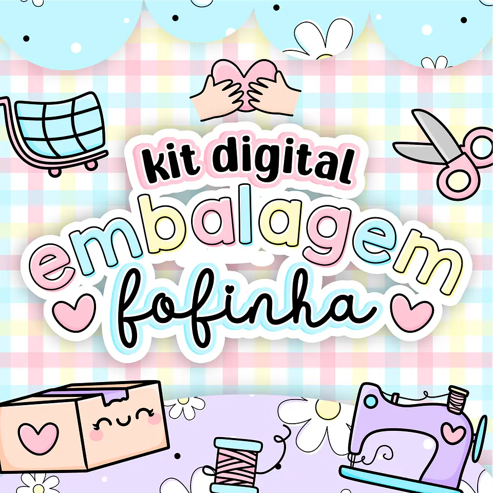 Kit Digital Embalagens Fofinhas em Jpg  1