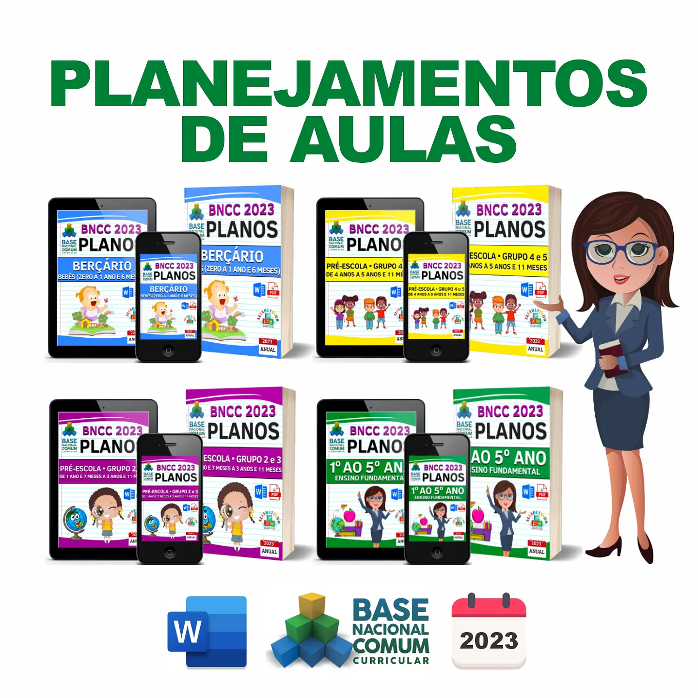 Planos de Aulas Planejamento Educação Infantil 2023 BNCC 10