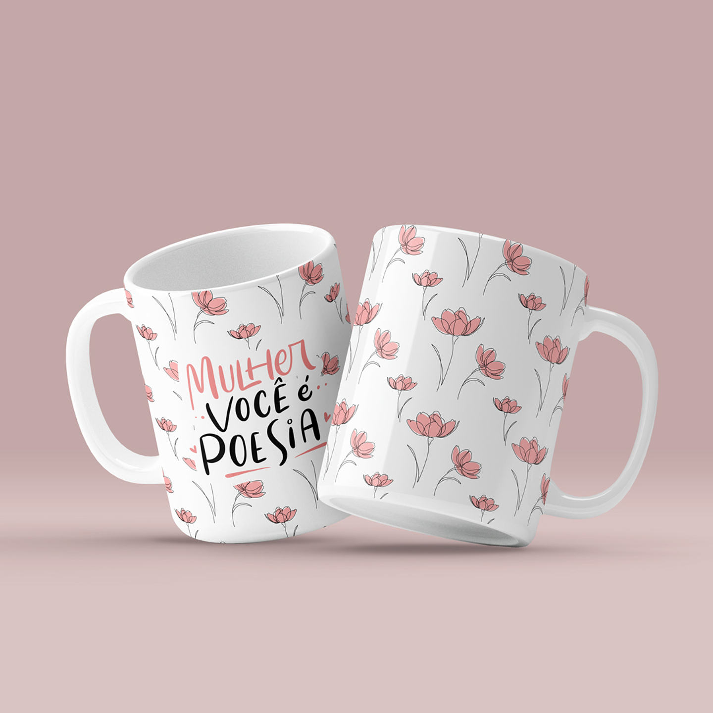 14 Arte para Caneca Dia das Mulheres em Jpg  5