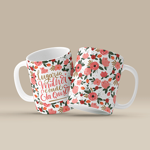 14 Arte para Caneca Dia das Mulheres em Jpg 