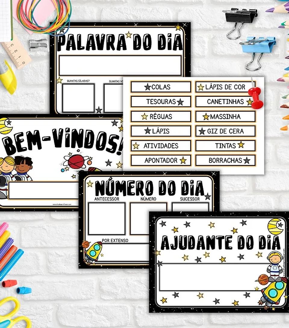 Recursos Pedagógicos Atividades Escolares - Arquivos Prontos  25