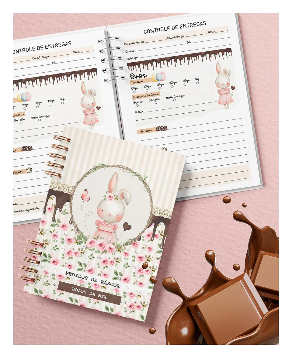 Arquivos Caderno de Pedidos e Receitas Pascoa em Pdf 9