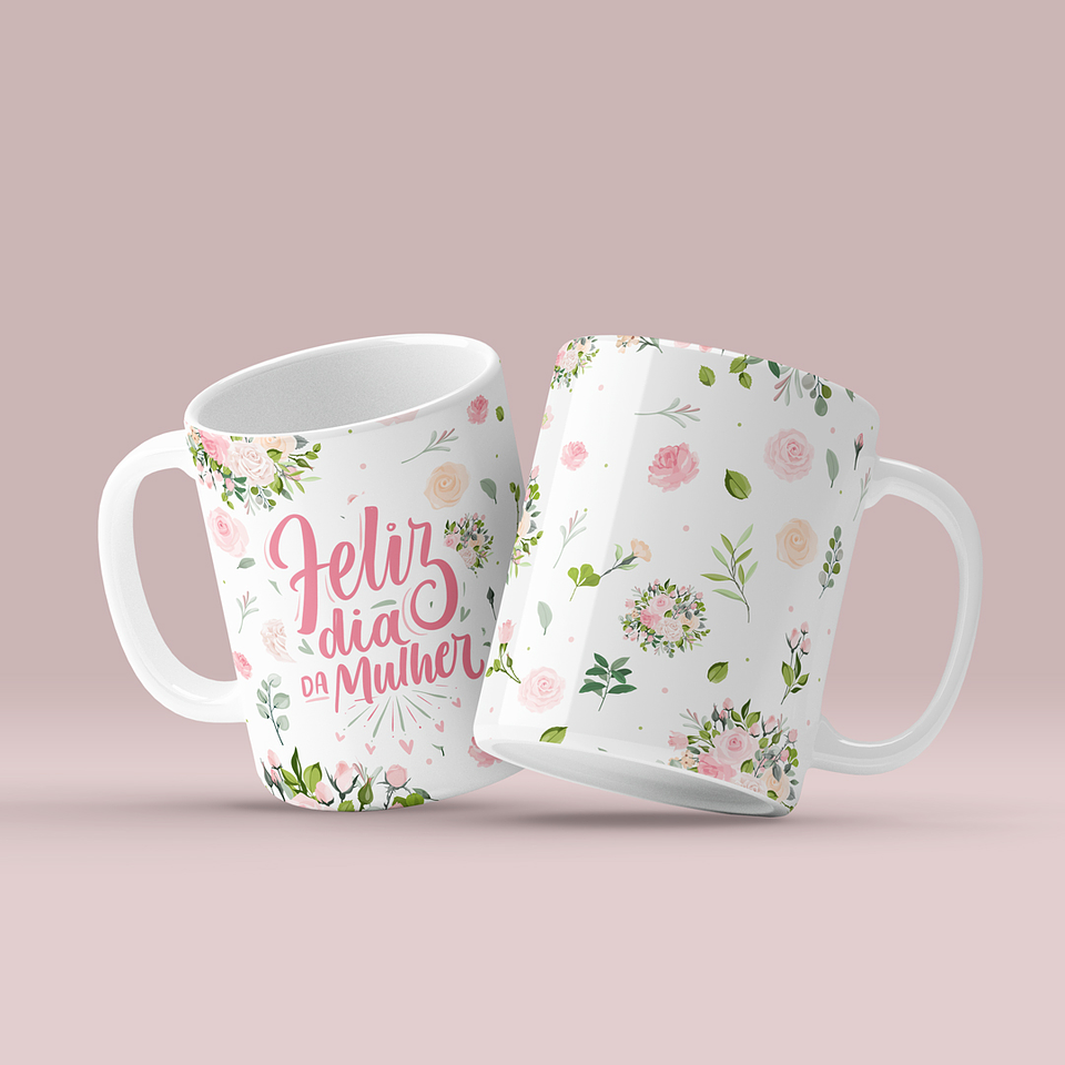 14 Arte para Caneca Dia das Mulheres em Jpg  9