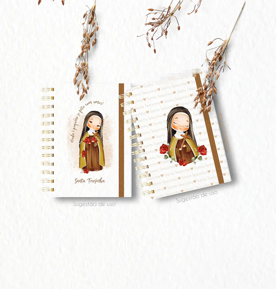 Kit Digital Santinhos Aquarelados V2 em Png  11