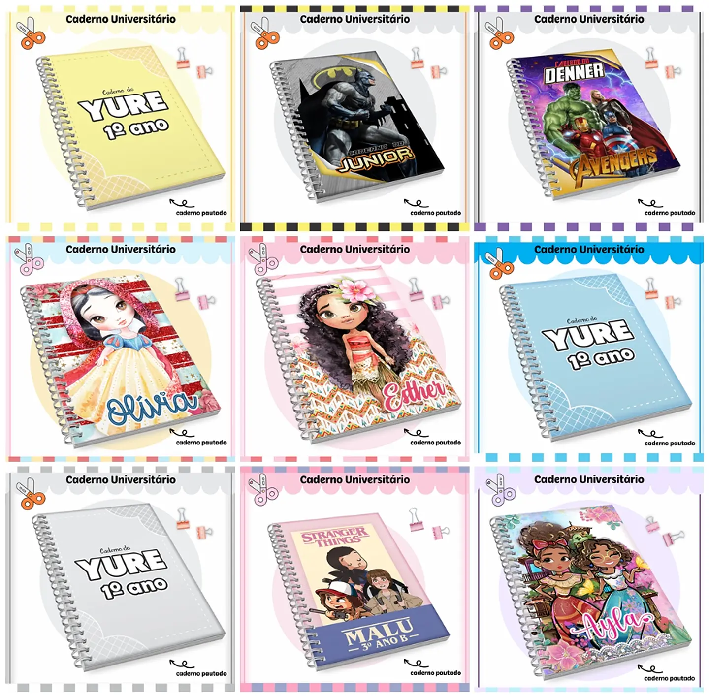 Coleção Agendas Volta as aulas Completo 2023 em Pdf  19