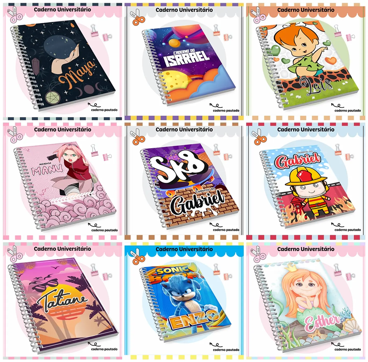 Coleção Agendas Volta as aulas Completo 2023 em Pdf  20