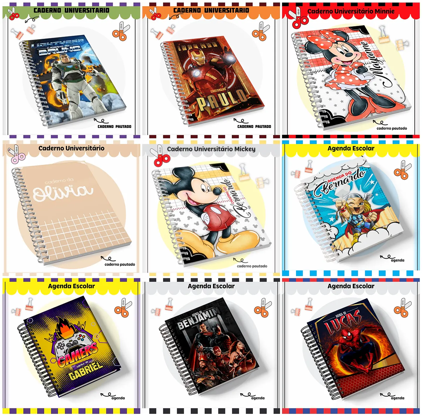 Coleção Agendas Volta as aulas Completo 2023 em Pdf  21