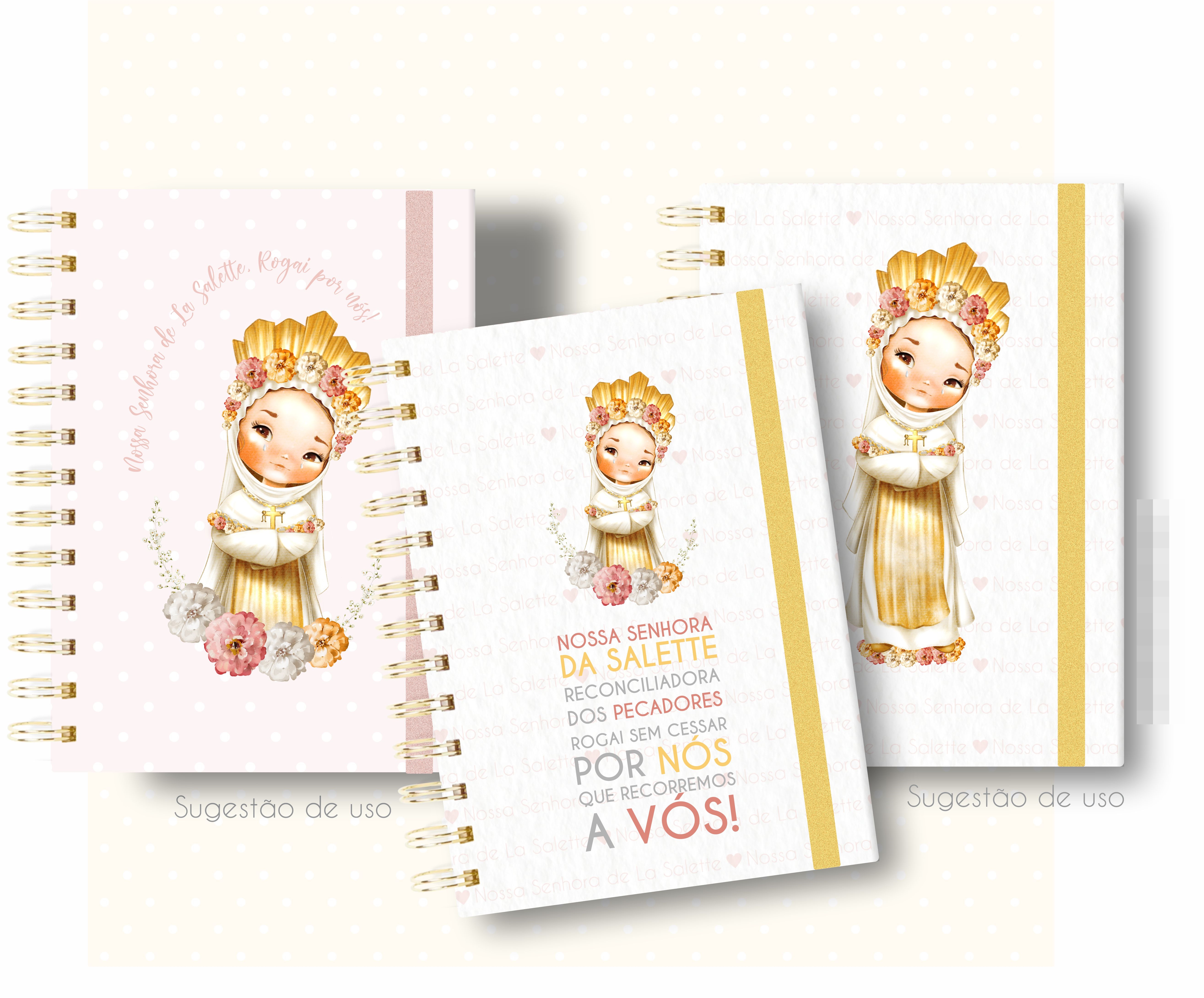 Kit Digital Santinhos Aquarelados V2 em Png  14