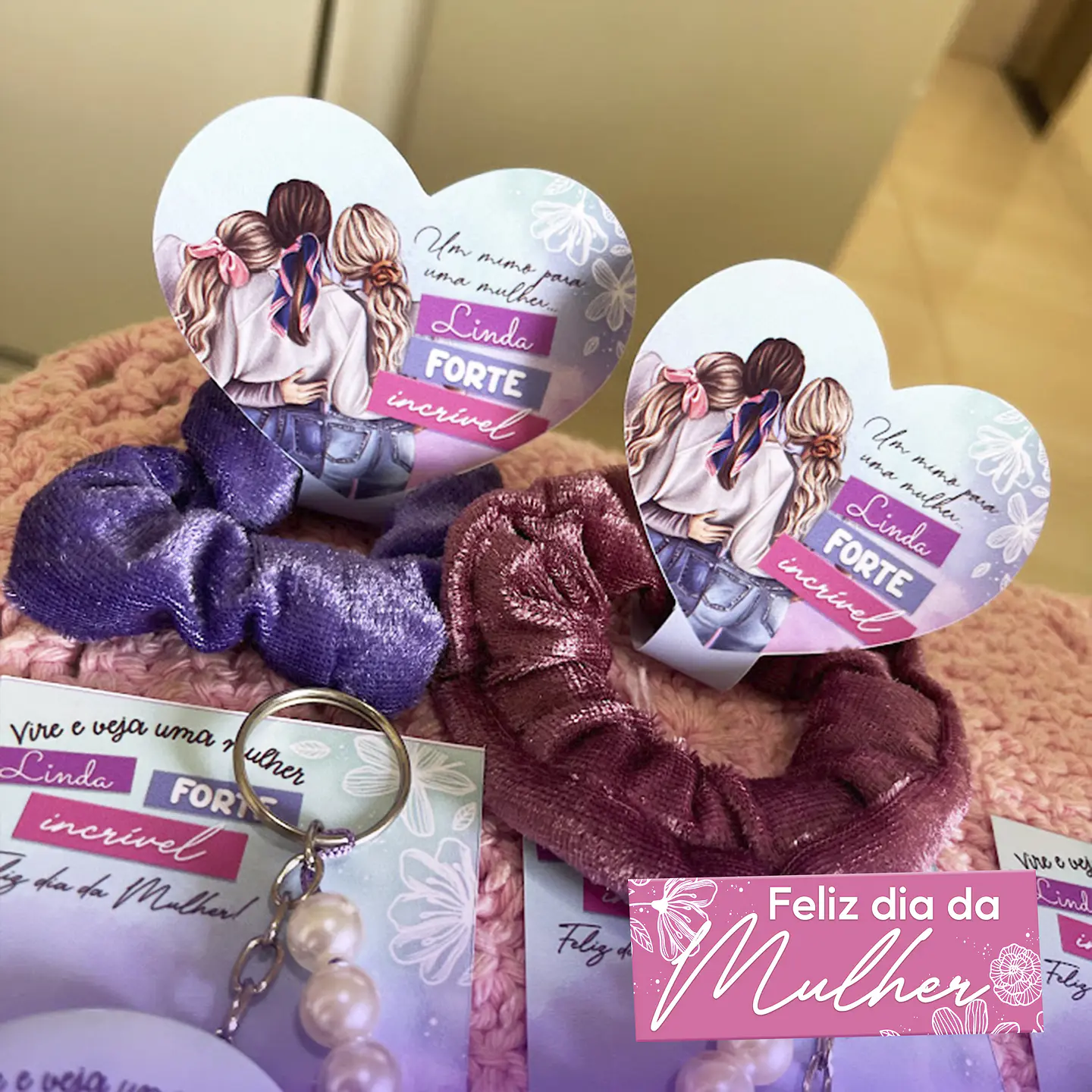 Kit Digital Dia das Mulheres Mimos Modelo 2 em Png  5