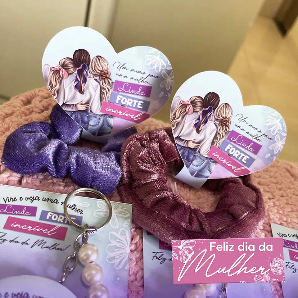 Kit Digital Dia das Mulheres Mimos Modelo 2 em Png  5