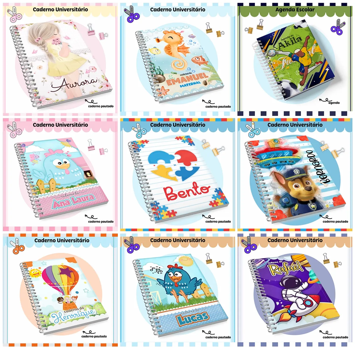 Coleção Agendas Volta as aulas Completo 2023 em Pdf  22