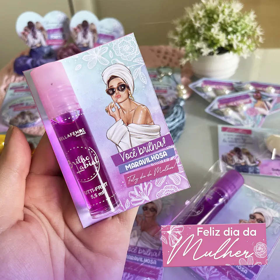Kit Digital Dia das Mulheres Mimos Modelo 2 em Png  7