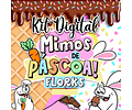 Kit Digital Pascoa Flork Mimos 2023 em Png