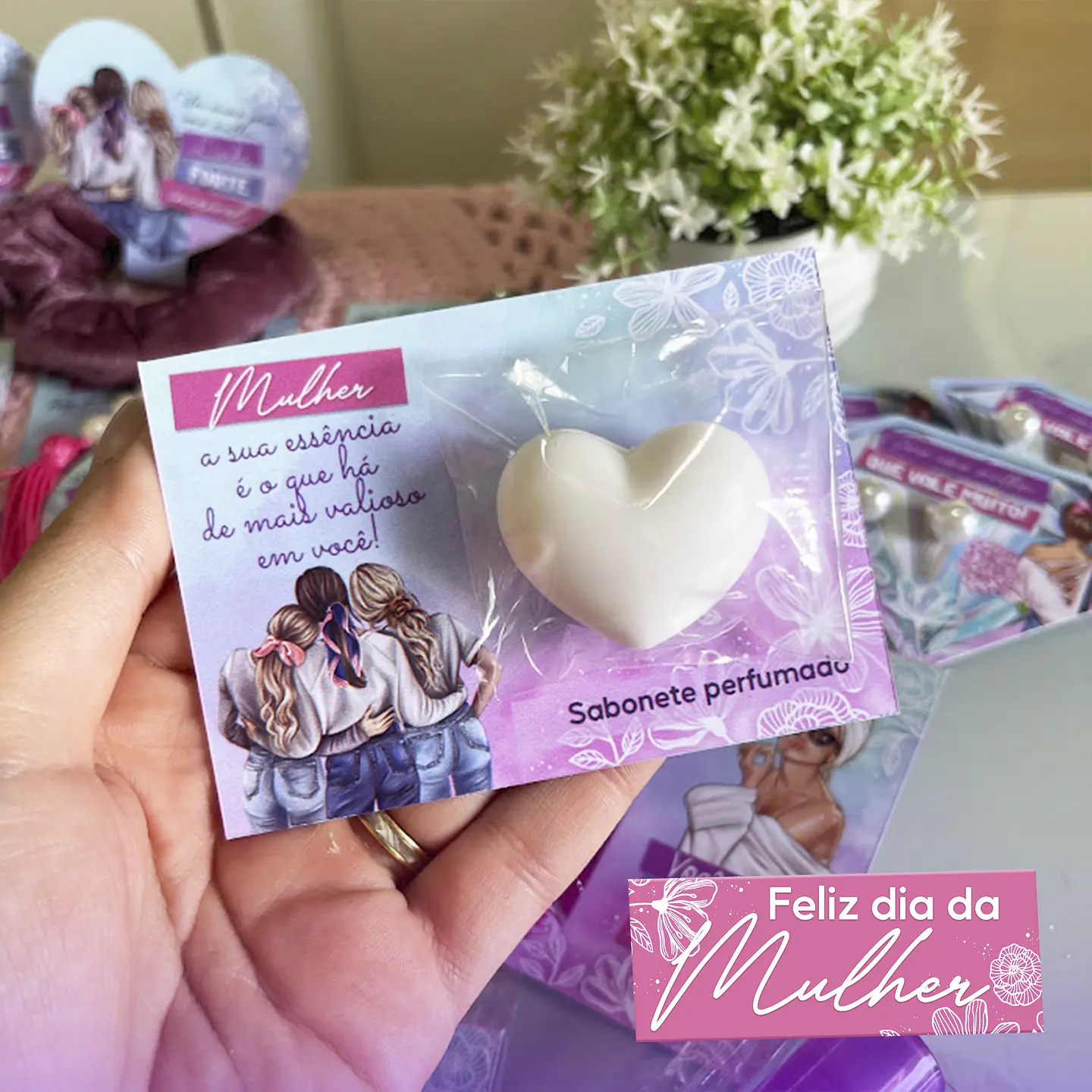 Kit Digital Dia das Mulheres Mimos Modelo 2 em Png  9