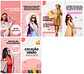 Pack Canva Loja de Roupas Templates Editável 30 Artes Storie + Bônus - Thumbnail 4